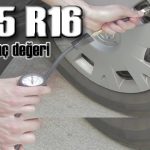 205 55 R16 lastik hava basıncı nedir? | Ebat Bar Psi