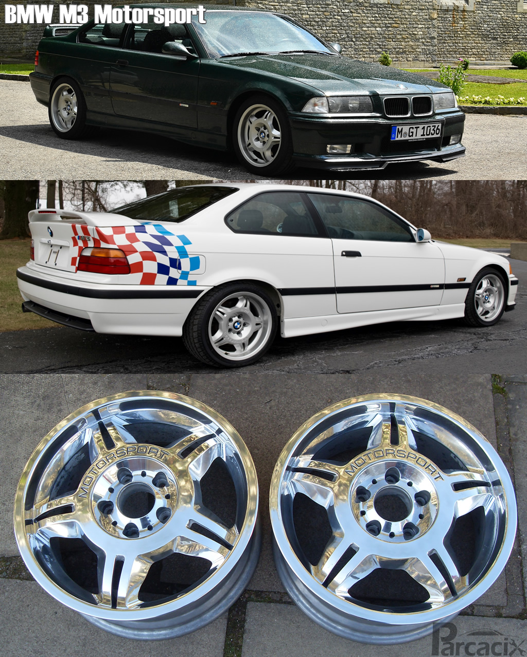 BMW E36 Jant - BMW M3 Motorsport | Parcacix
