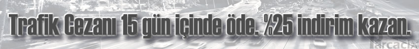 15 gün içinde ödeyene %25 indirim | Parcacix