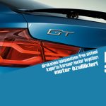 BMW F34 3 Serisi GT Gran Turismo | Model motor özellikleri