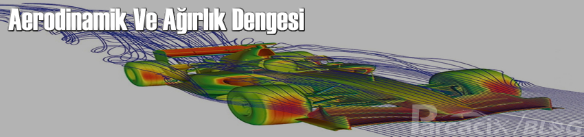 F1 Aracı Aerodinamik ve ağırlık dengesi | Parcacix BLOG