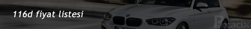 2019 BMW 1 Serisi fiyat listesi | 116d | Parcacix Blog