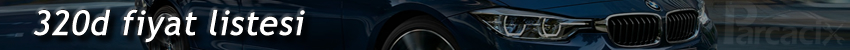 2019 BMW 3 Serisi fiyat listesi | 320d Sedan | Parcacix Blog